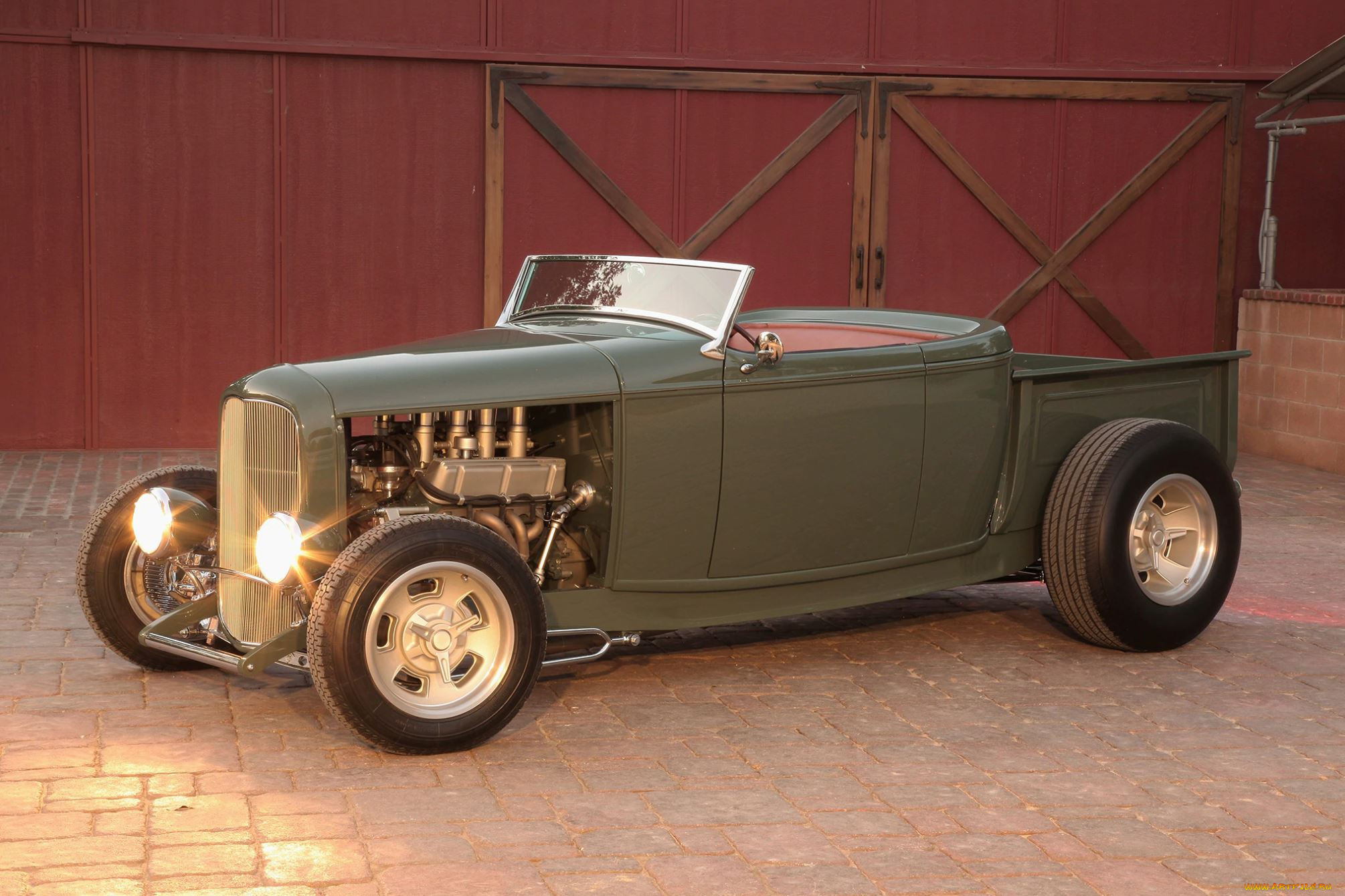 , custom pick-up, ford